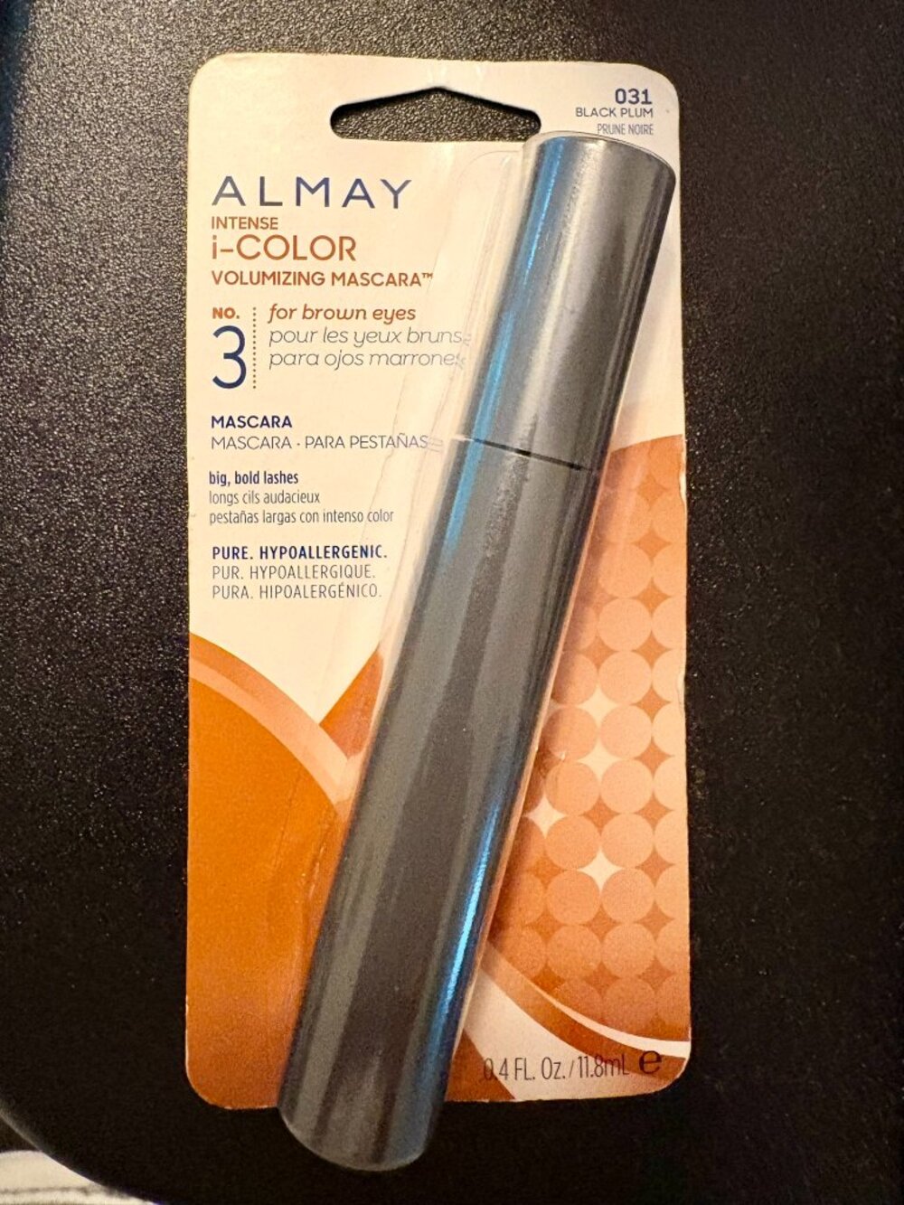 Almay Intense I-Color Volumizing Mascara-031 Black Plum